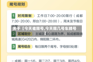 关于【今天谁限号,今天限几号车牌号】