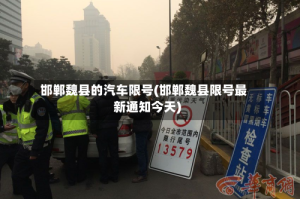 邯郸魏县的汽车限号(邯郸魏县限号最新通知今天)