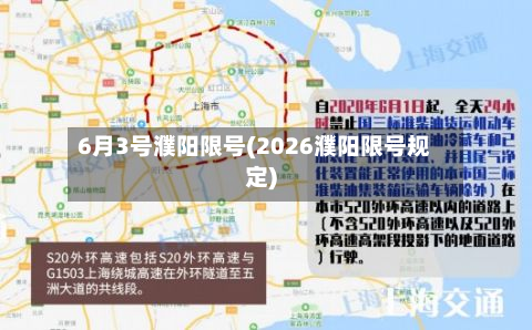 6月3号濮阳限号(2026濮阳限号规定)-第1张图片