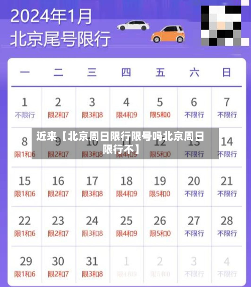 近来【北京周日限行限号吗北京周日限行不】-第1张图片