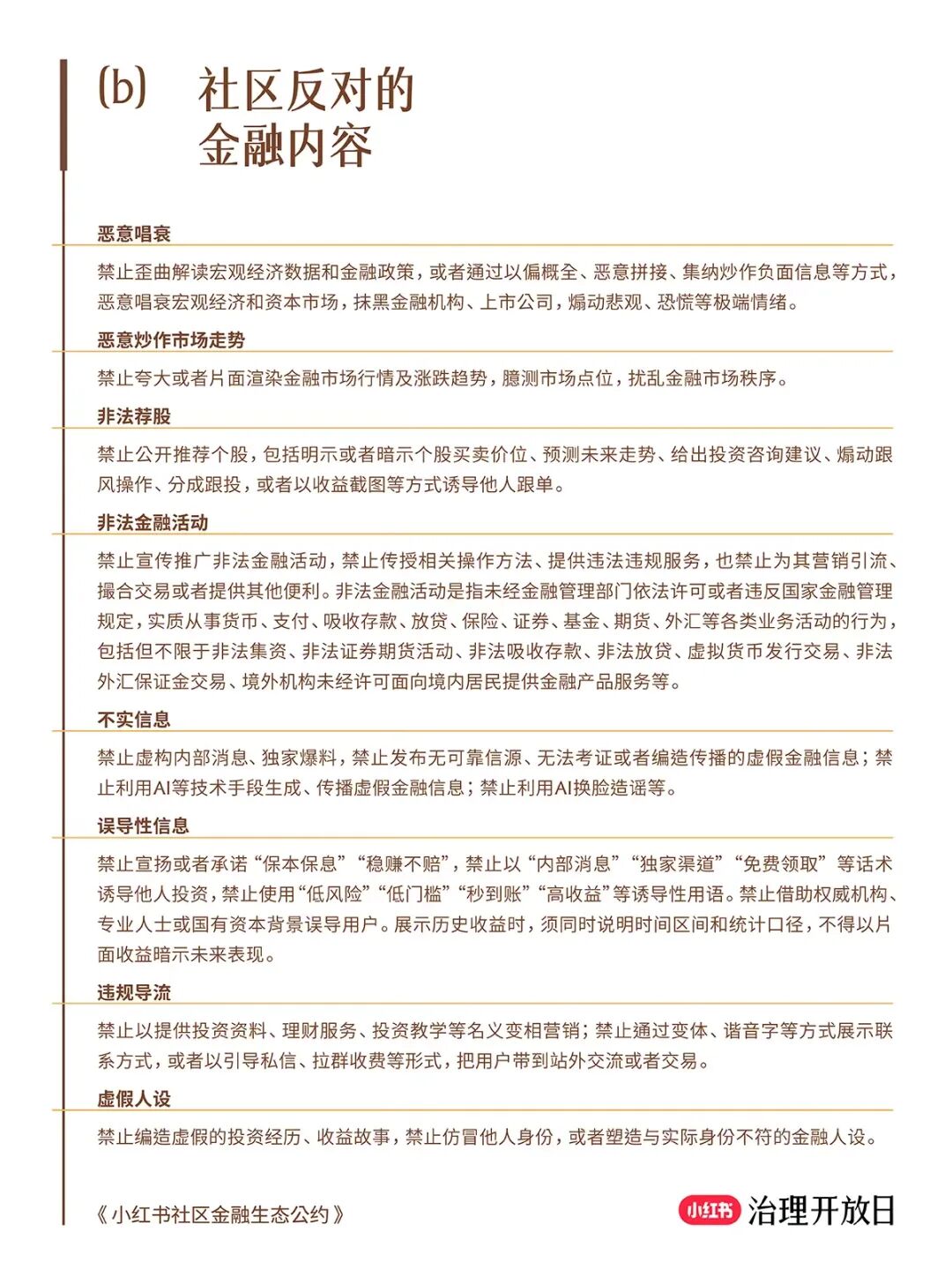 金融搜索两年增长314%背后：小红书对八类内容划红线